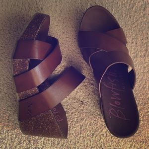 Blowfish Brown Wedges